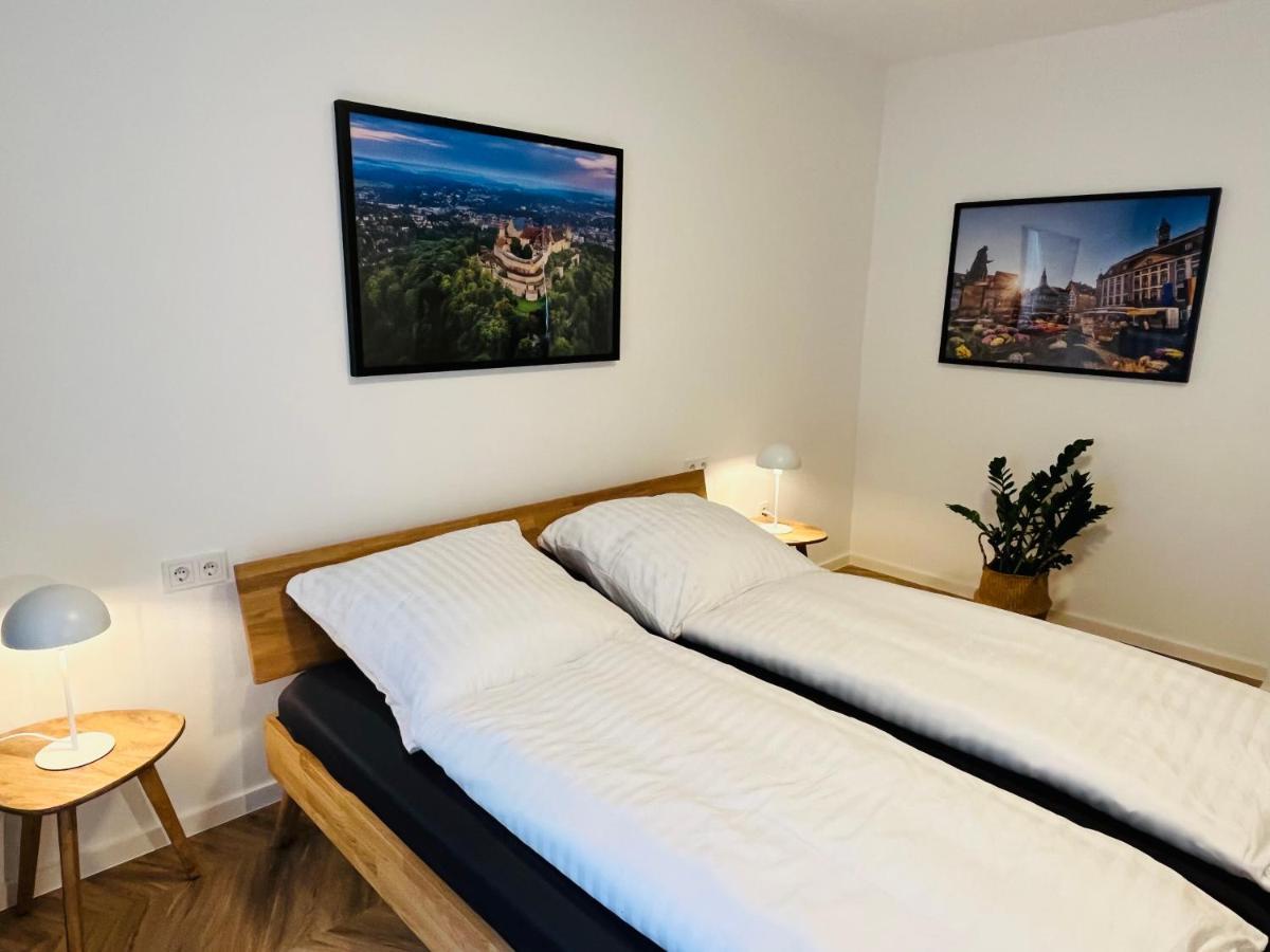 Ferienwohnungen An Der Salvatorkirche - Exklusiv-Apartments Mit Terrasse Coburg Eksteriør bilde